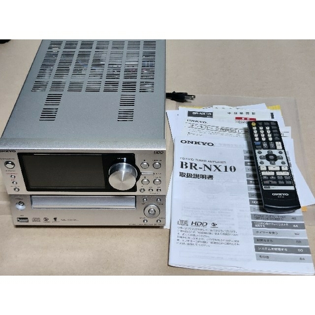 ONKYO オンキョーHDDコンポ BR-NX10 品-