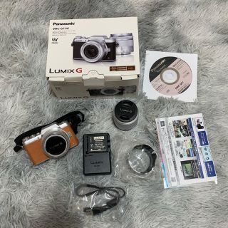 パナソニック(Panasonic)のPanasonic DMC−GF7 DMC-GF7W-P  LUMIXシリーズ(ミラーレス一眼)