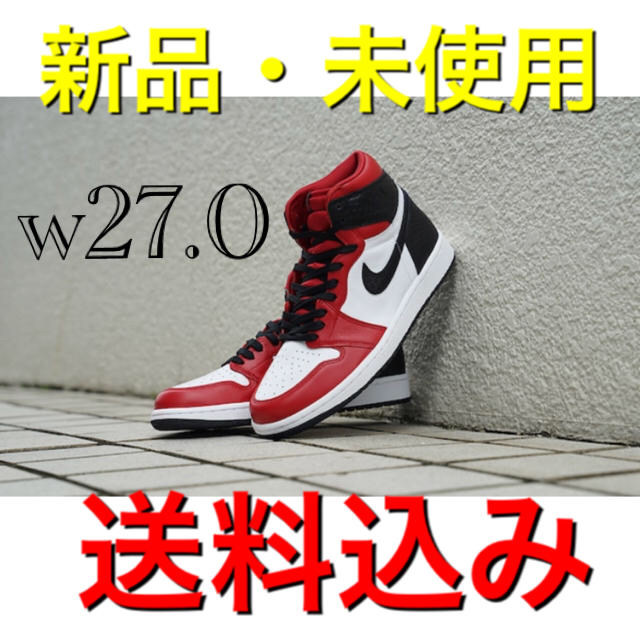 WMNS AIR JORDAN 1 OG SATIN RED  サテンレッド