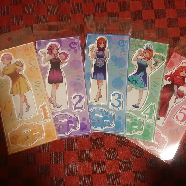 日本 五等分の花嫁展 タペストリー 一花 二乃 三玖 四葉 五月 fawe.org