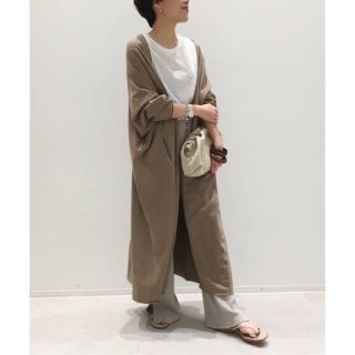 アパルトモンドゥーズィエムクラス(L'Appartement DEUXIEME CLASSE)のAMERICANA/アメリカーナ】Sweat Long Cardigan(カーディガン)