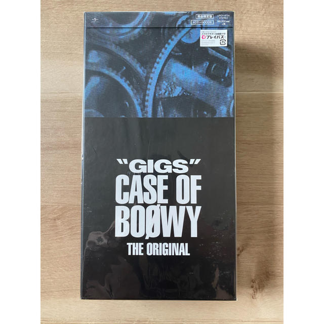 【新品未開封】"GIGS" CASE OF BOφWY-THE ORIGINALCD