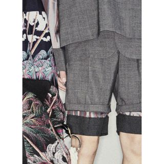 サカイ(sacai)の【新品定価59400円】sacai 20ss レイヤードショーツ(ショートパンツ)