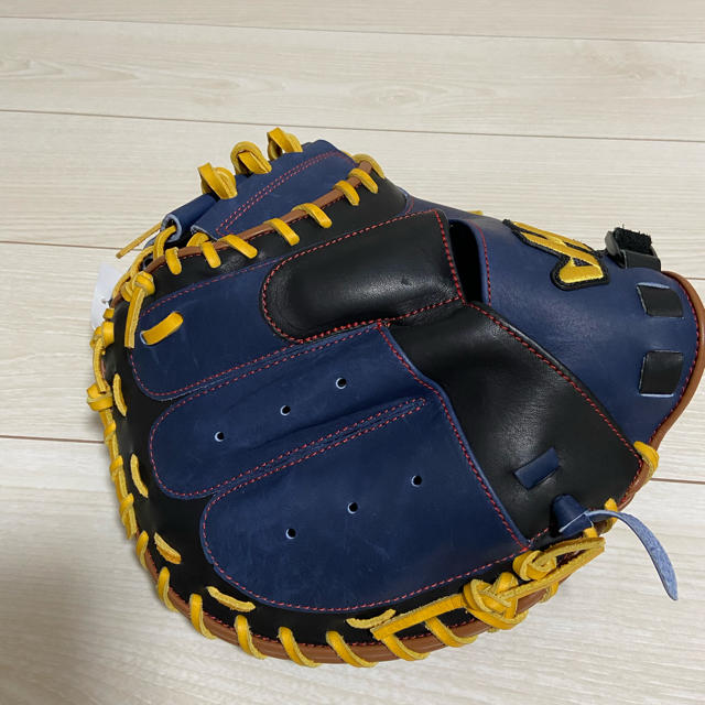 HATAKEYAMA(ハタケヤマ)のハタケヤマ  軟式キャッチャーミット　グローブ スポーツ/アウトドアの野球(グローブ)の商品写真