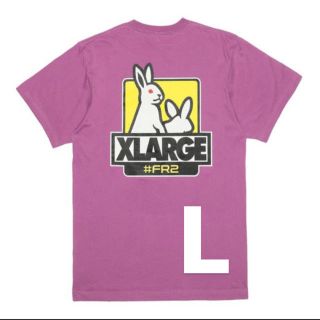 エクストララージ(XLARGE)のFR2 × XLARGE F××k Icon Tee パープル L(Tシャツ/カットソー(半袖/袖なし))