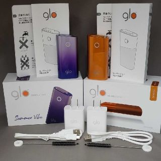 グロー(glo)の新品未使用 2色2台セットglo グロー シリーズ2 mini本体フルセット(タバコグッズ)