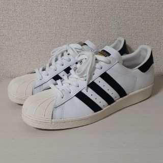 アディダス(adidas)のadidas originals/アディダススーパースター80s/白×黒(スニーカー)