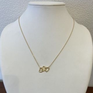 ティファニー(Tiffany & Co.)のティファニー tiffany&co ネックレス トリプルオープンハート K18(ネックレス)