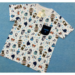 ランドリー(LAUNDRY)のみゆき様専用　LAUNDRY 総柄Tシャツ 　ラッコ　マンボウ　チンアナゴ(Tシャツ/カットソー(半袖/袖なし))