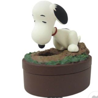 ピーナッツ(PEANUTS)のスヌーピー  アクセサリーボックス　穴掘り(小物入れ)