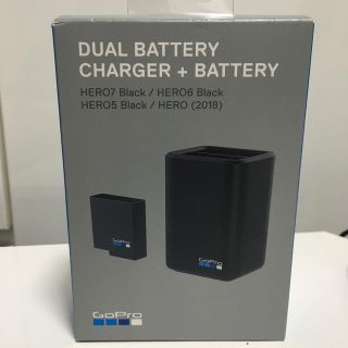 ゴープロ(GoPro)の新品未使用！GoPro charger +battery(バッテリー/充電器)