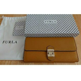 フルラ(Furla)の【正規品・極美品】フルラ バイフォールド メトロポリス 長財布 ロングウォレット(財布)