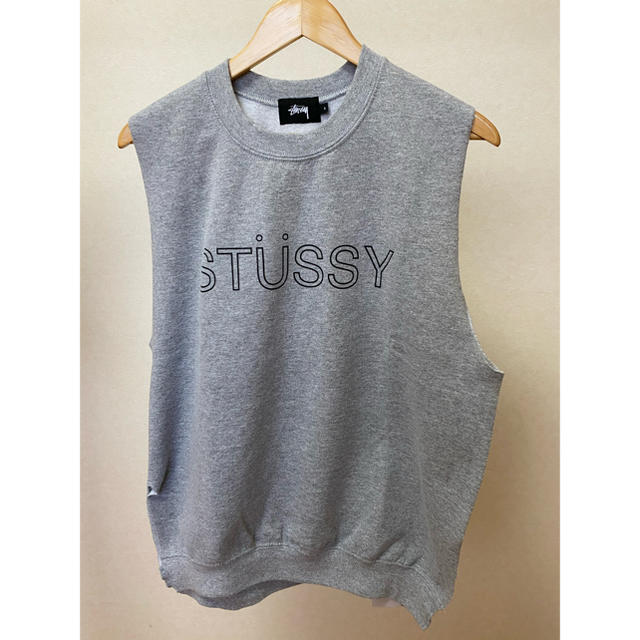 STUSSY - stussy スウェットベストの通販 by M's shop｜ステューシー ...