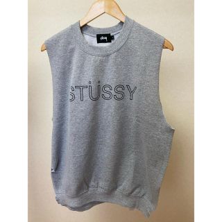 ステューシー(STUSSY)のstussy  スウェットベスト(トレーナー/スウェット)