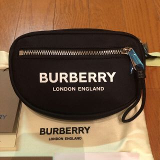 バーバリー(BURBERRY)のバーバリー BURBERRY ボディバッグ バムバッグ ブラック　新品未使用品(ボディーバッグ)