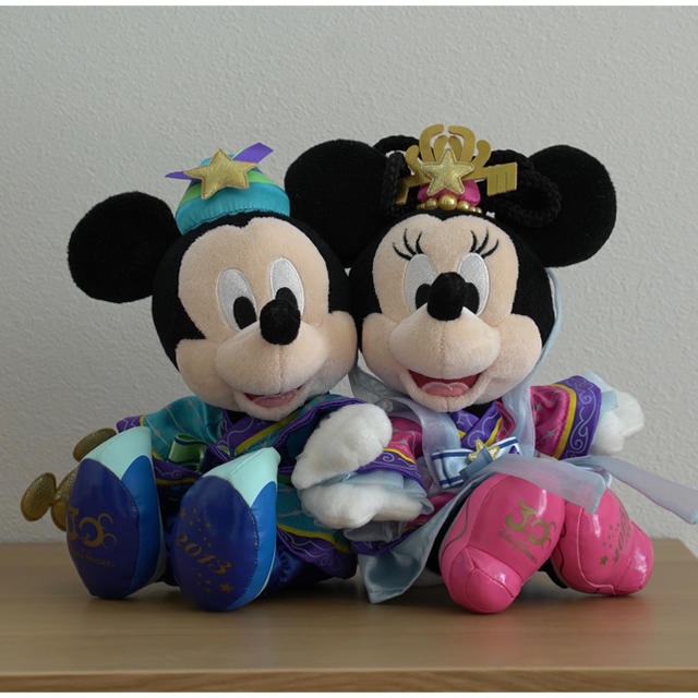 Disney(ディズニー)の【美品】ディズニー　30周年　七夕　ミキミニ　ぬいぐるみ エンタメ/ホビーのおもちゃ/ぬいぐるみ(キャラクターグッズ)の商品写真