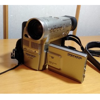 シャープ(SHARP)のSHARP シャープ miniDV デジタルビデオカメラ VL-PD3 ジャンク(ビデオカメラ)