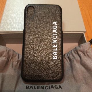 バレンシアガ(Balenciaga)の新品未使用　BALENCIAGA  iPhone X/XS スマホケース(iPhoneケース)