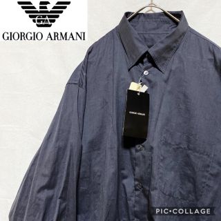 新品 Giorgio Armani ジョルジオアルマーニ オーバーサイズ シャツ(シャツ)