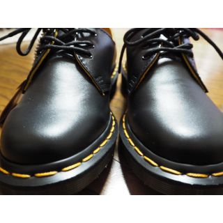 ドクターマーチン(Dr.Martens)のドクターマーチン 3ホール 黒(ローファー/革靴)