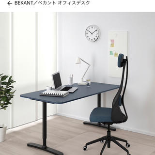 イケア(IKEA)のBEKANT ベカント 160×80 値下げ不可(オフィス/パソコンデスク)
