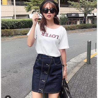 リエンダ(rienda)のLOVER Tシャツ(Tシャツ(半袖/袖なし))