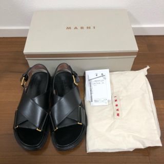 マルニ(Marni)のpeko様 MARNI★サンダル★35 ブラック(サンダル)