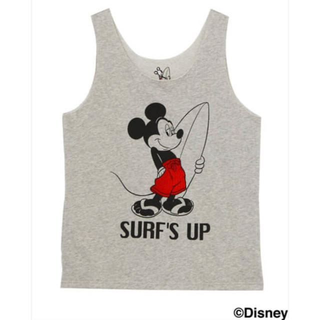 GYDA(ジェイダ)のエミリ様　GYDA surf Mickey スウェットタンクトップ レディースのトップス(タンクトップ)の商品写真