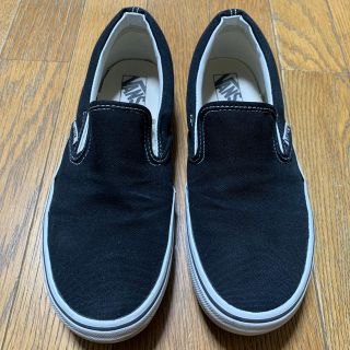 ヴァンズ(VANS)のVANS ヴァンズ バンズ　スリッポン　ブラック　26cm(スニーカー)