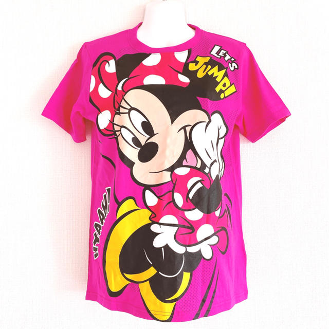 Disney(ディズニー)のTOKYODISNEYディズニーランドシーピンクミニーちゃんビッグTシャツ半袖 レディースのトップス(Tシャツ(半袖/袖なし))の商品写真