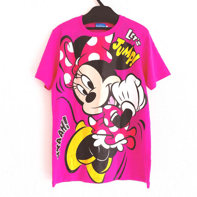 Disney(ディズニー)のTOKYODISNEYディズニーランドシーピンクミニーちゃんビッグTシャツ半袖 レディースのトップス(Tシャツ(半袖/袖なし))の商品写真