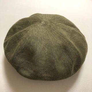 フリークスストア(FREAK'S STORE)のベレー帽  オリーブ色 コットン(ハンチング/ベレー帽)