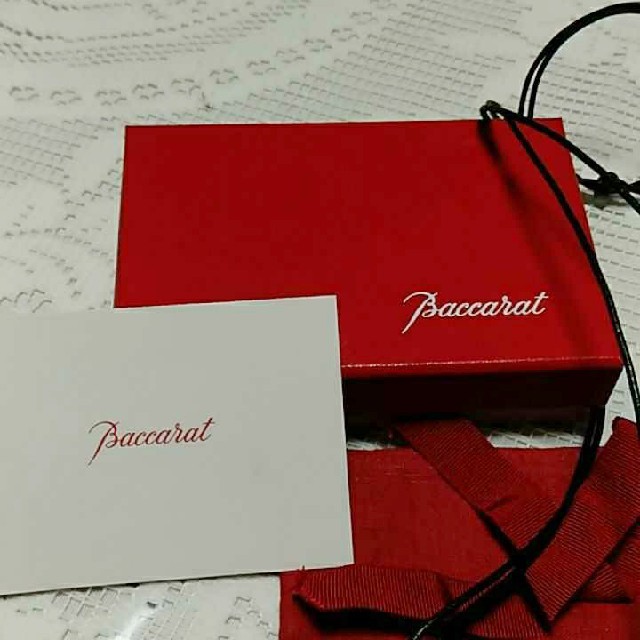 ☆美品・箱付き☆Baccarat バカラ ハート ペンダント