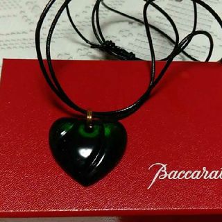 バカラ(Baccarat)の☆美品・箱付き☆Baccarat バカラ ハート ペンダント(ネックレス)