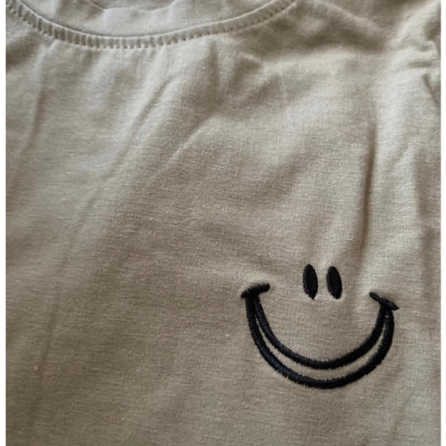 半袖 Tシャツ シンプル スマイル レディースのトップス(Tシャツ(半袖/袖なし))の商品写真
