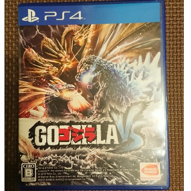 ゴジラ-GODZILLA-VS PS4ゲームソフトゲーム機本体