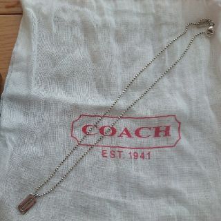 コーチ(COACH)のCOACH シルバーネックレス(ネックレス)