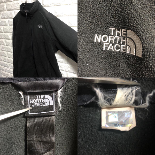 THE NORTH FACE(ザノースフェイス)の＊ノースフェイス＊刺繍ロゴ＊フリースジャケット＊レディースXL＊メンズLサイズ＊ レディースのジャケット/アウター(その他)の商品写真