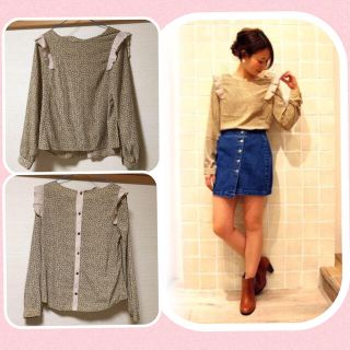 フラワー(flower)のflower＊heart blouse(シャツ/ブラウス(長袖/七分))