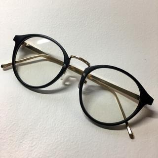 マットフレーム メタコン 伊達眼鏡 ボストン型(サングラス/メガネ)