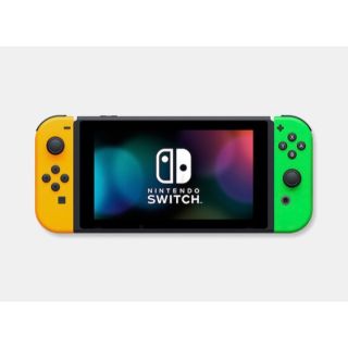 ニンテンドウ(任天堂)のノキ様専用　Nintendo Switch 本体 ネオンオレンジ/ネオングリーン(家庭用ゲーム機本体)