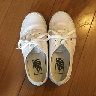 ヴァンズ(VANS)のVANS ホワイトスニーカー(スニーカー)