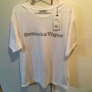 オニツカタイガー(Onitsuka Tiger)のOnitsuka Tiger 白ティーXL 2020年(Tシャツ/カットソー(半袖/袖なし))