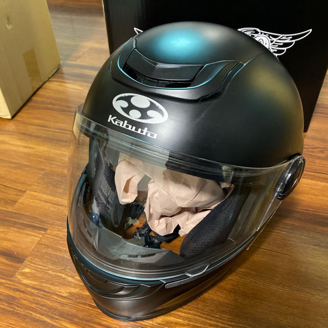 ヘルメット/シールドOGKカブト システムヘルメット Affid ブラック Lサイズ