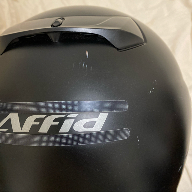 OGK(オージーケー)のOGKカブト システムヘルメット Affid ブラック Lサイズ 自動車/バイクのバイク(ヘルメット/シールド)の商品写真