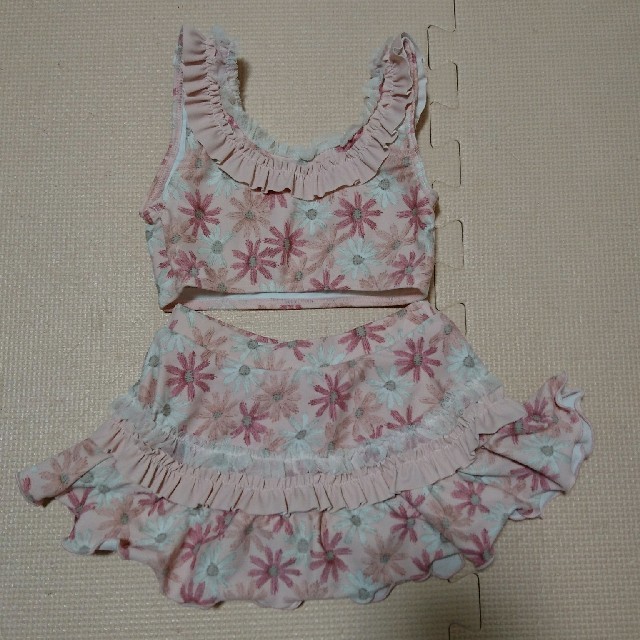 TOCCA(トッカ)の【USED】 100 ♡TOCCA トッカ♡ 水着 KEY FLOWER  キッズ/ベビー/マタニティのキッズ服女の子用(90cm~)(水着)の商品写真