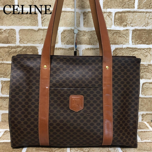 CELINE セリーヌ　トートバッグ　マカダム　レディース　人気　ブランド