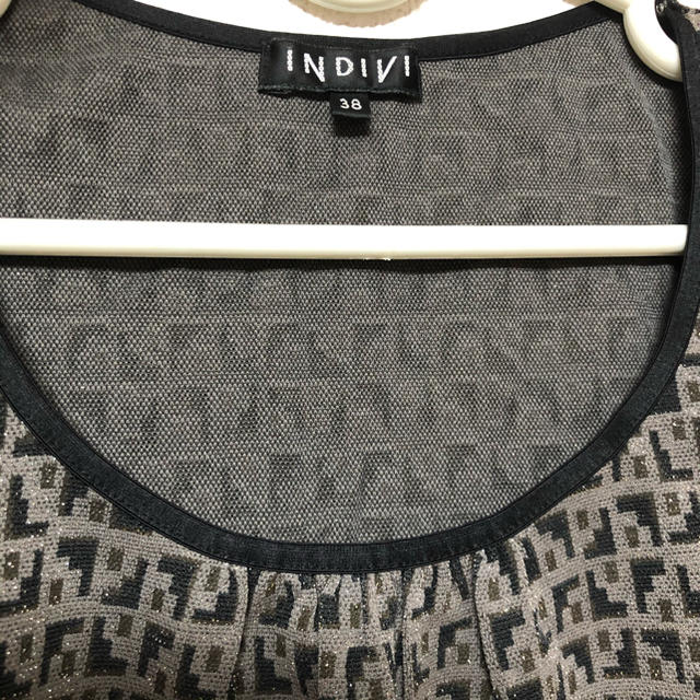 INDIVI(インディヴィ)の8/30まで値下げ！INDIVI 半袖ブラウス レディースのトップス(シャツ/ブラウス(半袖/袖なし))の商品写真