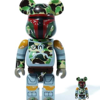 アベイシングエイプ(A BATHING APE)のBE@RBRICK BAPE(R) BOBA FETT 100％ & 400％(キャラクターグッズ)