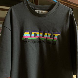 DAIRIKU 19ss ADULT 刺繍 Tシャツ